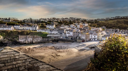 Port Isaac and its beach, Cornwall